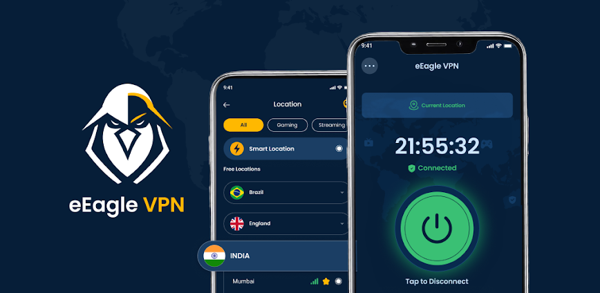 eEagle VPN v2.9.7 MOD APK [Premium Unlocked]